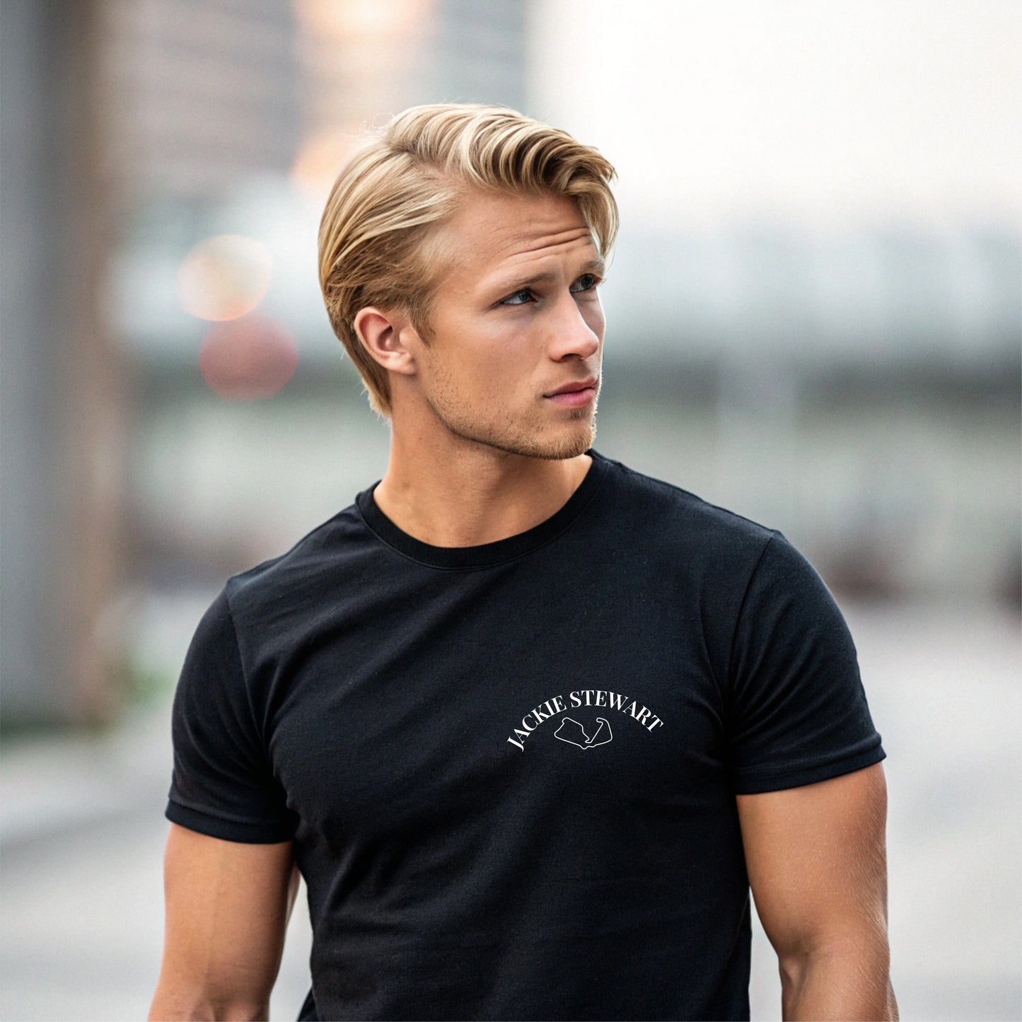 Jackie Stewart Silverstone T-Shirt | Unisex