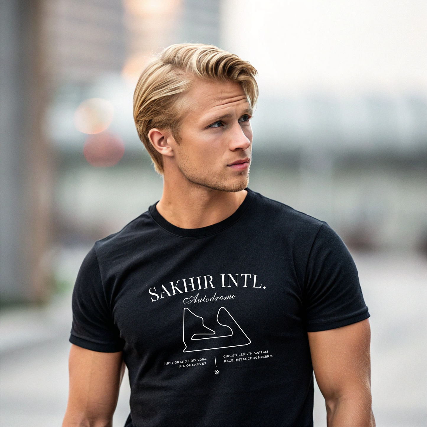 Bahrain Grand Prix 2025 Premium T-Shirt | Motorsport Racing Tee | F1 Fan Gift | Formula 1 Bahrain GP | Racing Fans Wardrobe Essential