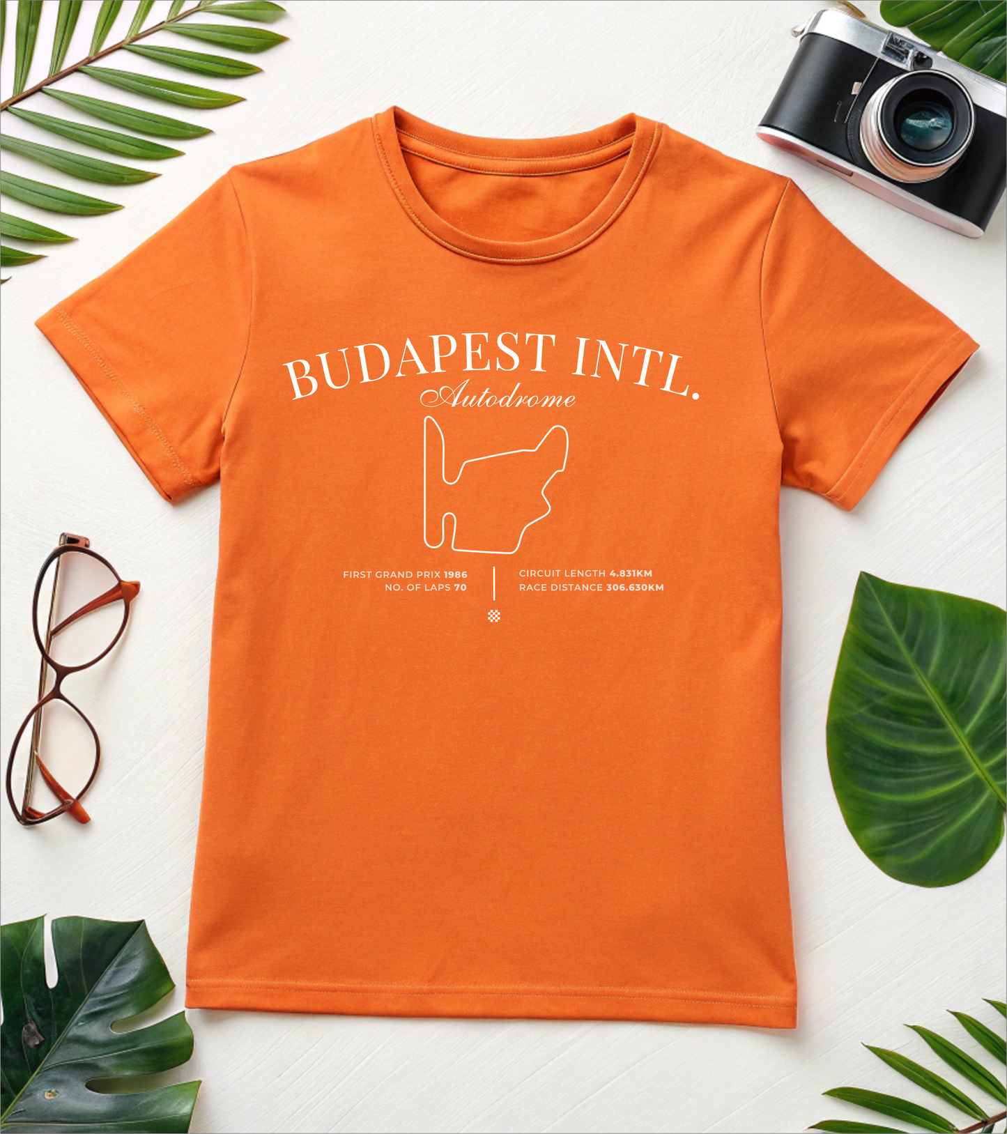 Hungarian Grand Prix 2025 Premium T-Shirt | Formula 1 Hungaroring GP Racing Tee | Motorsport Fan Gift | F1 Racing Shirt for Fans