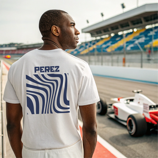 Sergio Perez Formula 1 Racing T-Shirt | Unisex