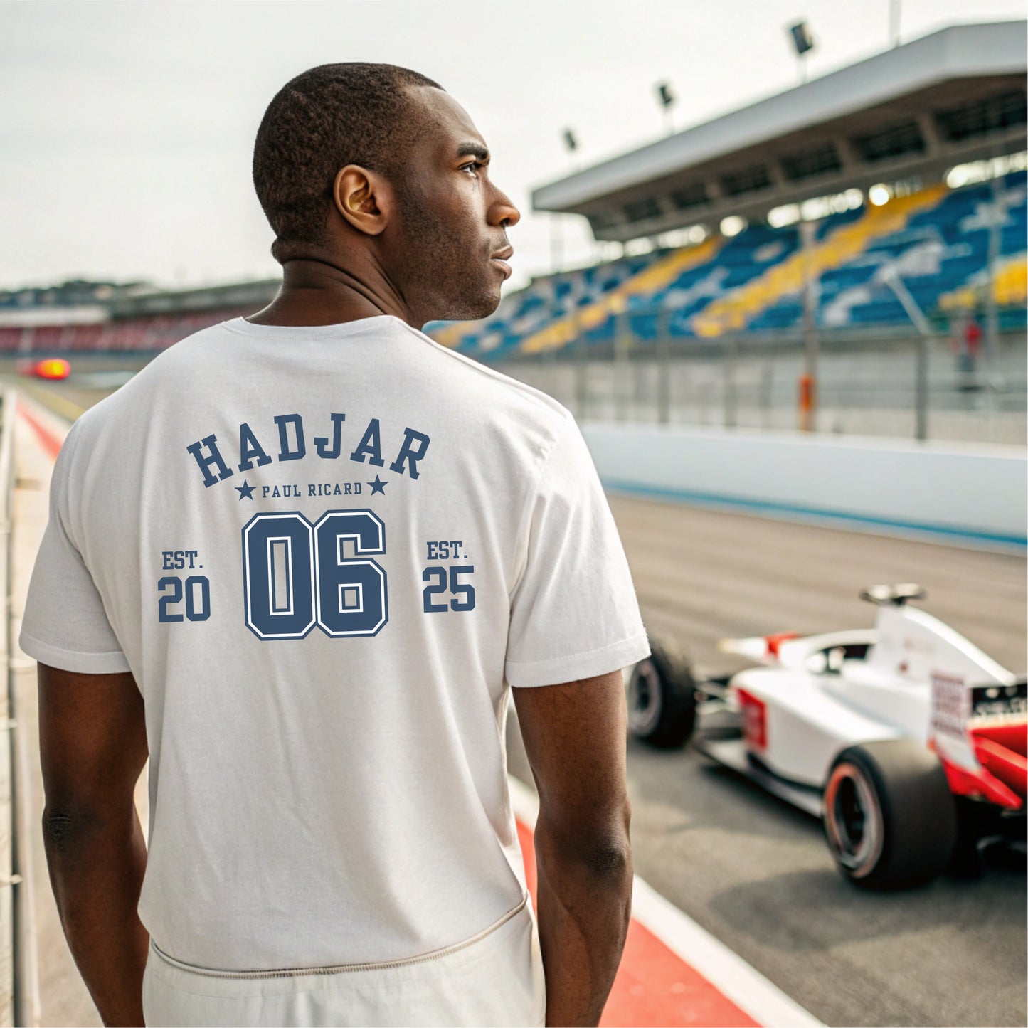 Isack Hadjar F1 Jersey T-Shirt, Racing Bulls Top l Unisex