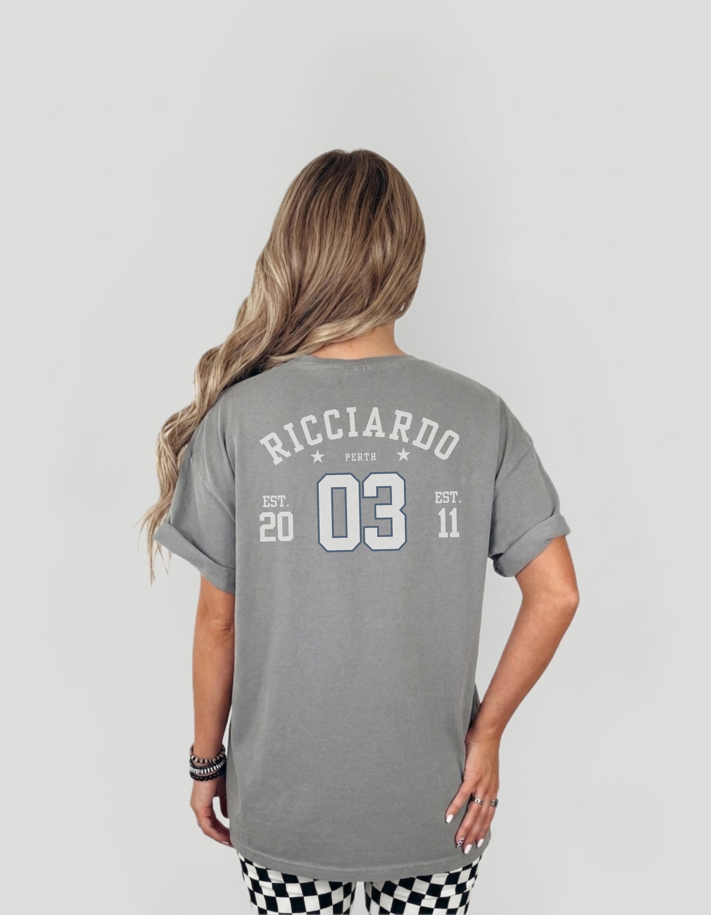 Daniel Ricciardo Jersey Style F1 T-Shirt | Red Bull Honda F1 | Unisex