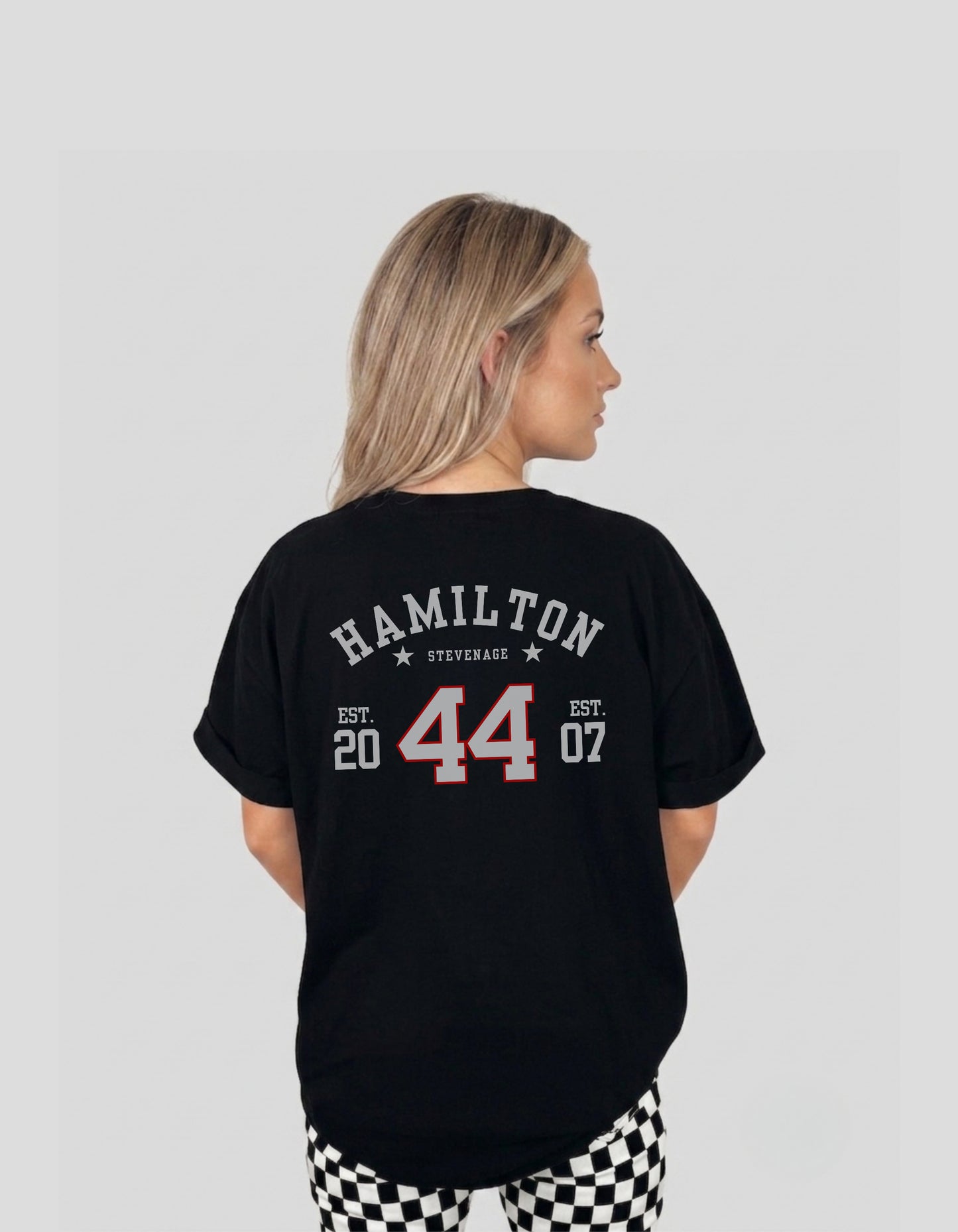 Lewis Hamilton F1 Jersey Style T-Shirt, Scuderia Ferrari | Unisex