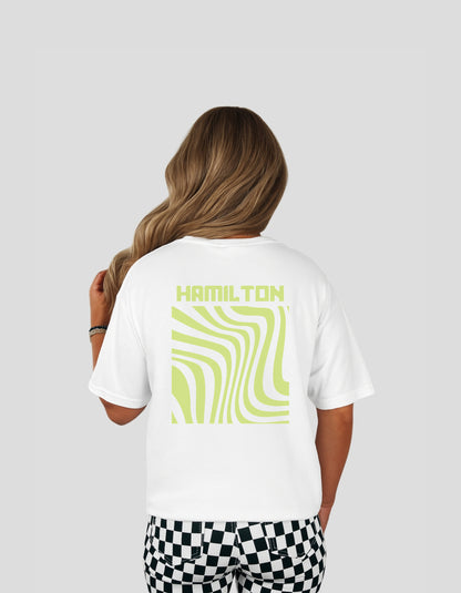 Lewis Hamilton F1 Lime Camo T-Shirt | Mercedes F1 Racing Tee | Unisex