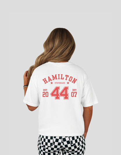 Lewis Hamilton F1 Jersey Style T-Shirt, Scuderia Ferrari | Unisex