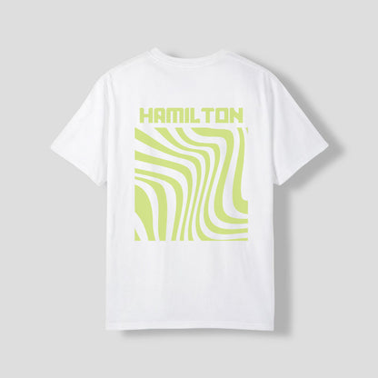 Lewis Hamilton F1 Lime Camo T-Shirt | Mercedes F1 Racing Tee | Unisex