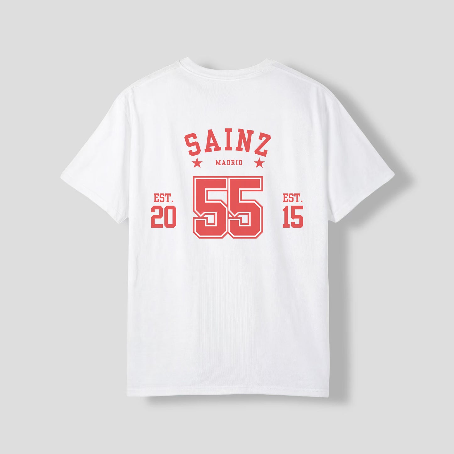 Carlos Sainz F1 Jersey Style T-Shirt, Scuderia Ferrari | Unisex
