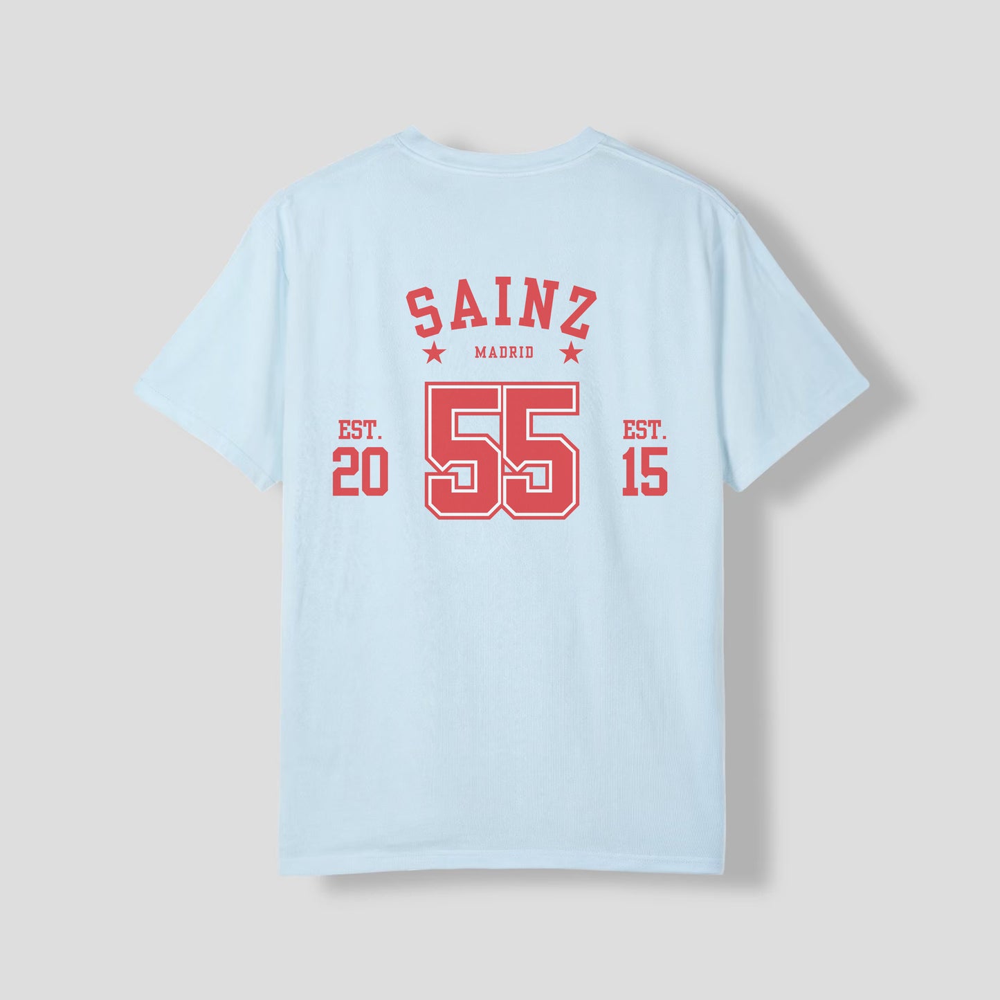Carlos Sainz F1 Jersey Style T-Shirt, Scuderia Ferrari | Unisex