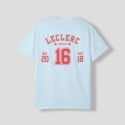 Charles Leclerc Jersey Style F1 T-Shirt, Scuderia Ferrari | Unisex