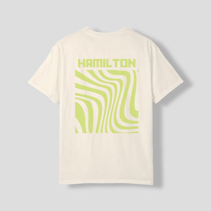 Lewis Hamilton F1 Lime Camo T-Shirt | Mercedes F1 Racing Tee | Unisex