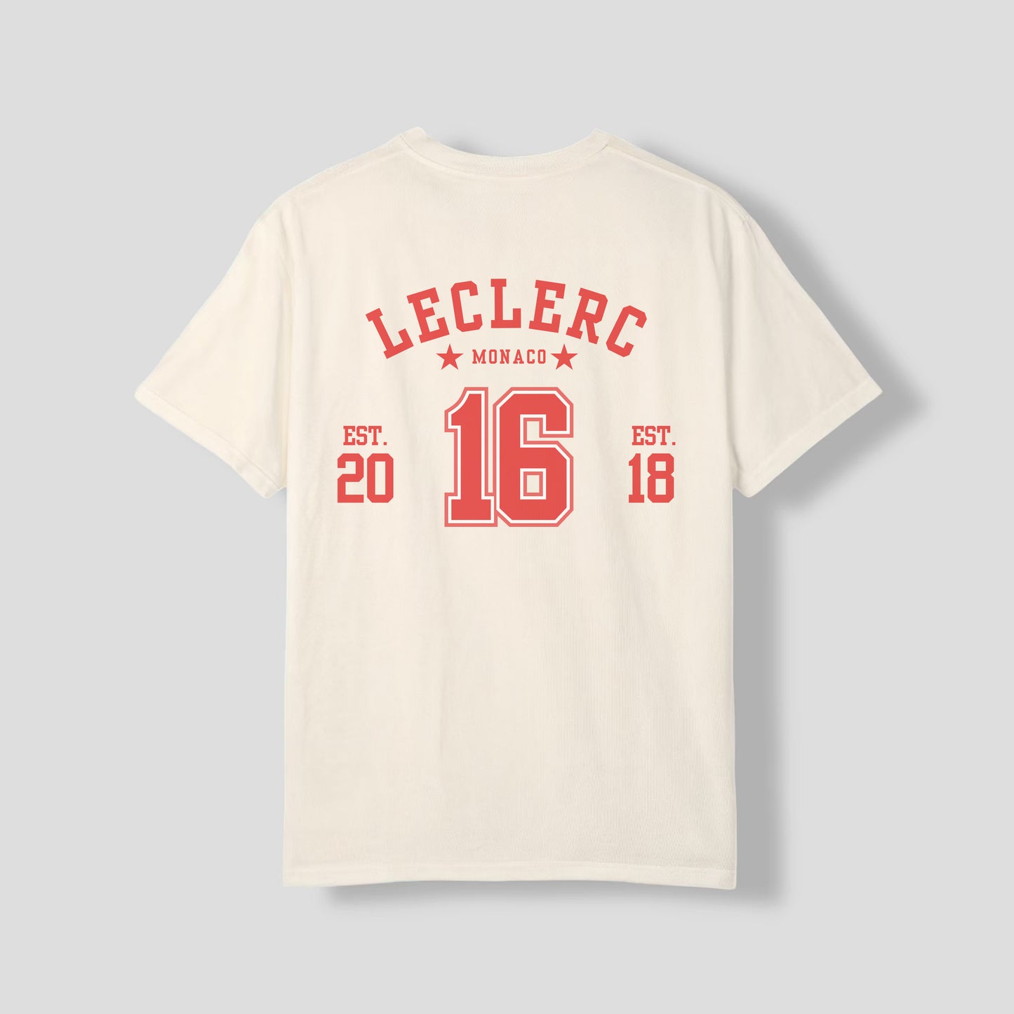 Charles Leclerc Jersey Style F1 T-Shirt, Scuderia Ferrari | Unisex