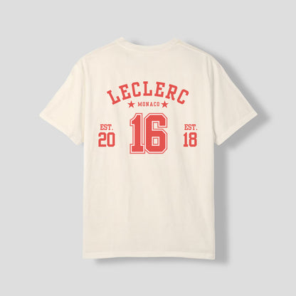 Charles Leclerc Jersey Style F1 T-Shirt, Scuderia Ferrari | Unisex