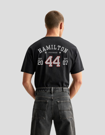 Lewis Hamilton F1 Jersey Style T-Shirt, Scuderia Ferrari | Unisex