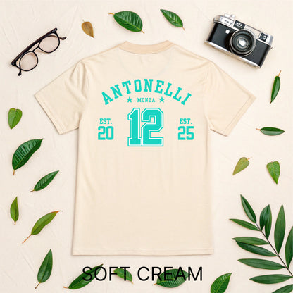 Kimi Antonelli F1 Jersey T-Shirt l Mercedes-AMG Petronas Shirt l Unisex