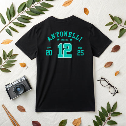 Kimi Antonelli F1 Jersey T-Shirt l Mercedes-AMG Petronas Shirt l Unisex