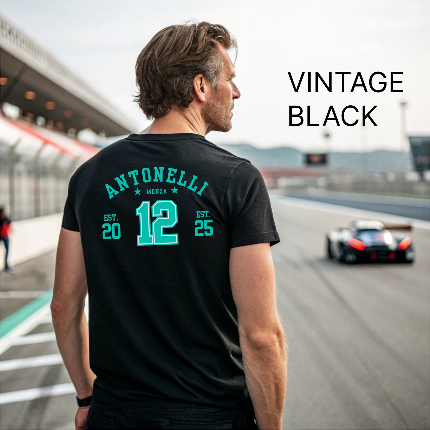 Kimi Antonelli F1 Jersey T-Shirt l Mercedes-AMG Petronas Shirt l Unisex