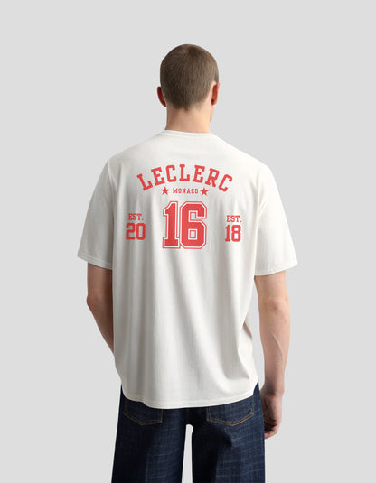Charles Leclerc Jersey Style F1 T-Shirt, Scuderia Ferrari | Unisex