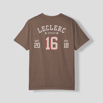 Charles Leclerc Jersey Style F1 T-Shirt, Scuderia Ferrari | Unisex