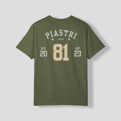 Oscar Piastri Jersey Style F1 T-Shirt | Mclaren Mercedes F1 | Unisex