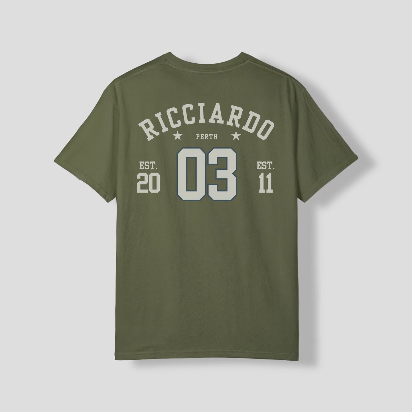 Daniel Ricciardo Jersey Style F1 T-Shirt | Red Bull Honda F1 | Unisex