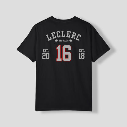 Charles Leclerc Jersey Style F1 T-Shirt, Scuderia Ferrari | Unisex