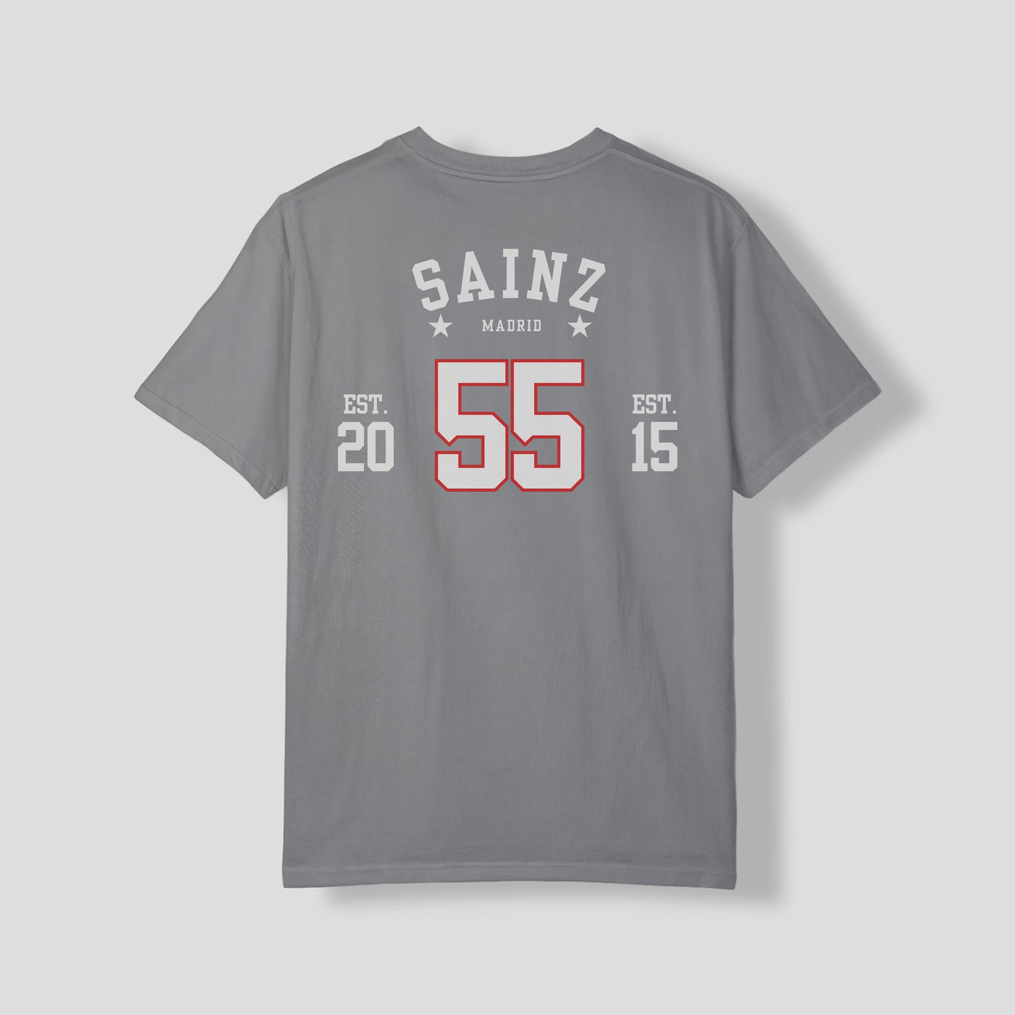 Carlos Sainz F1 Jersey Style T-Shirt, Scuderia Ferrari | Unisex
