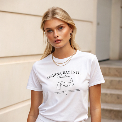 Singapore Grand Prix T-Shirt | Marina Bay Formula 1 Racing Top l Unisex