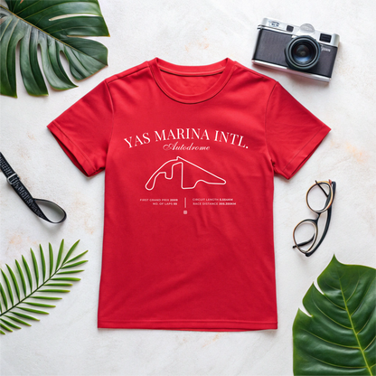 Abu Dhabi Grand Prix T-Shirt | Yas Marina Formula 1 Racing Top l Unisex