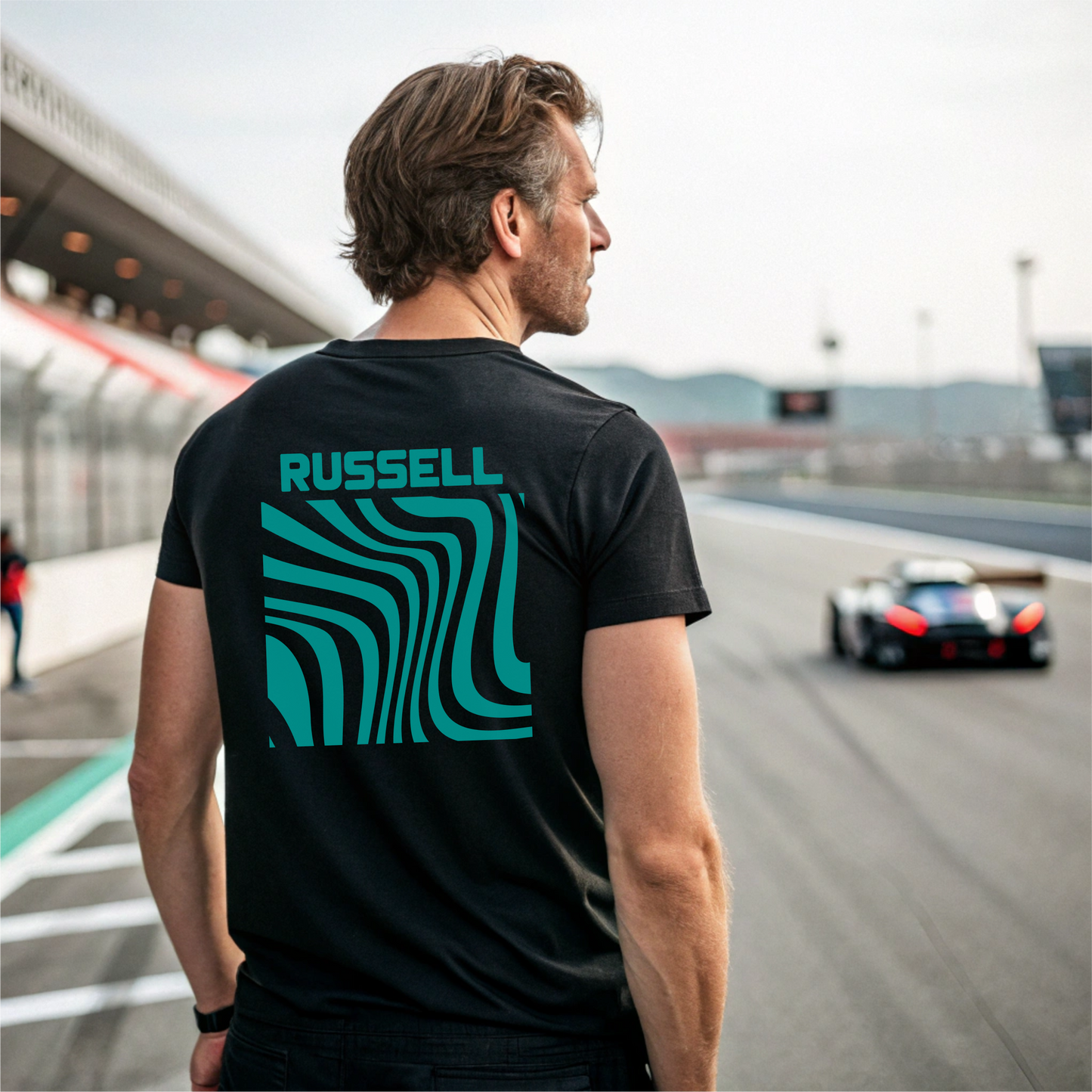 George Russell F1 T-Shirt | Mercedes F1 Unisex