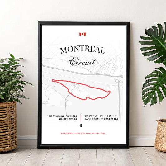 Montreal Grand Prix Poster | Museum-Quality Matte Paper
